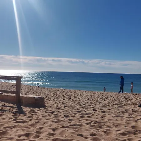 Moradia V2 - 200M Da Praia Da Oura - Santa Eulalia Apartmán *